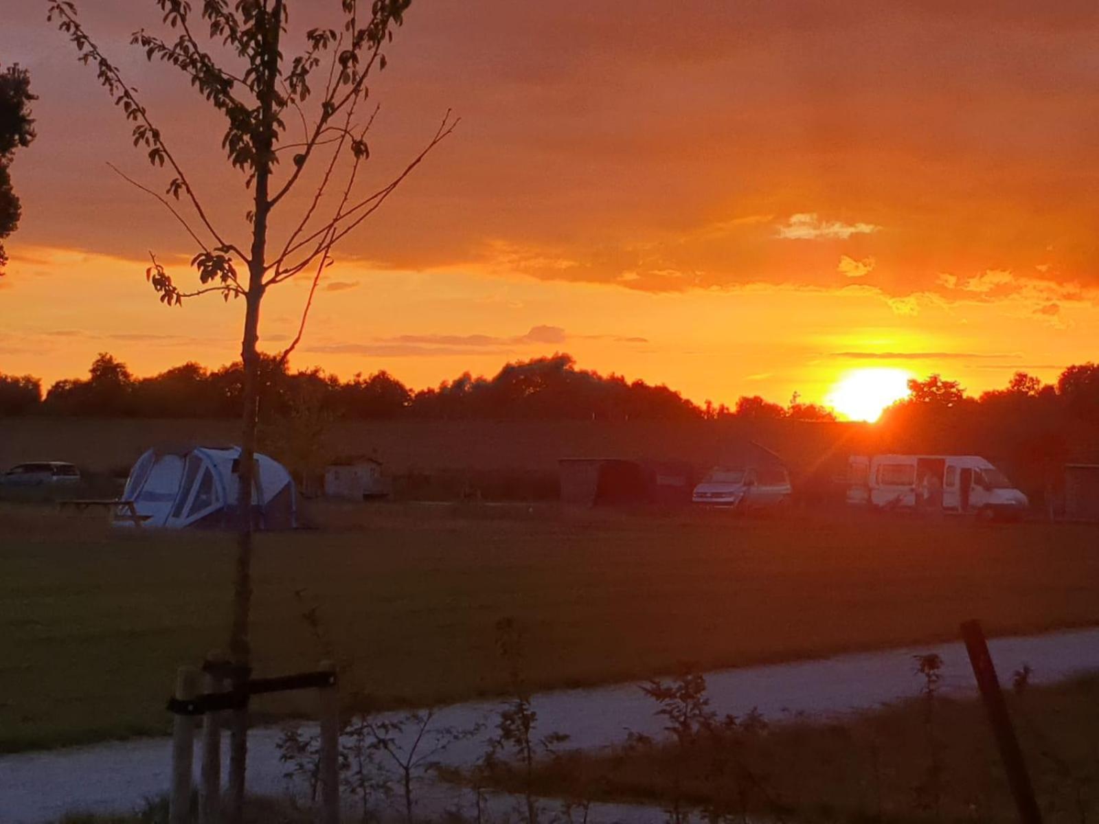 De Hazelaarshof Luxe Glampingtent Bij Natuurgebied De Millingerwaard Kekerdom Exteriör bild